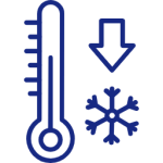 low temperatures