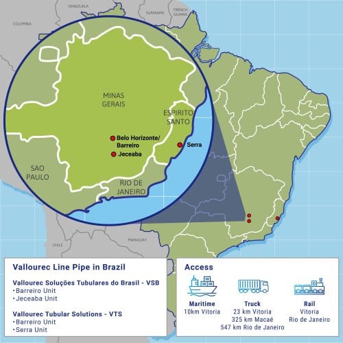 Brazil Coating map
